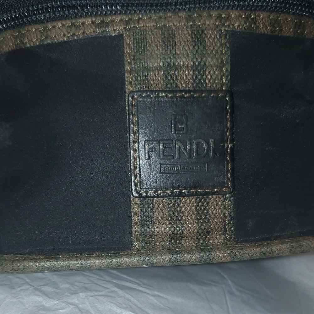 Fendi Black and Brown Vanity Bag - Picture 3 of 16
